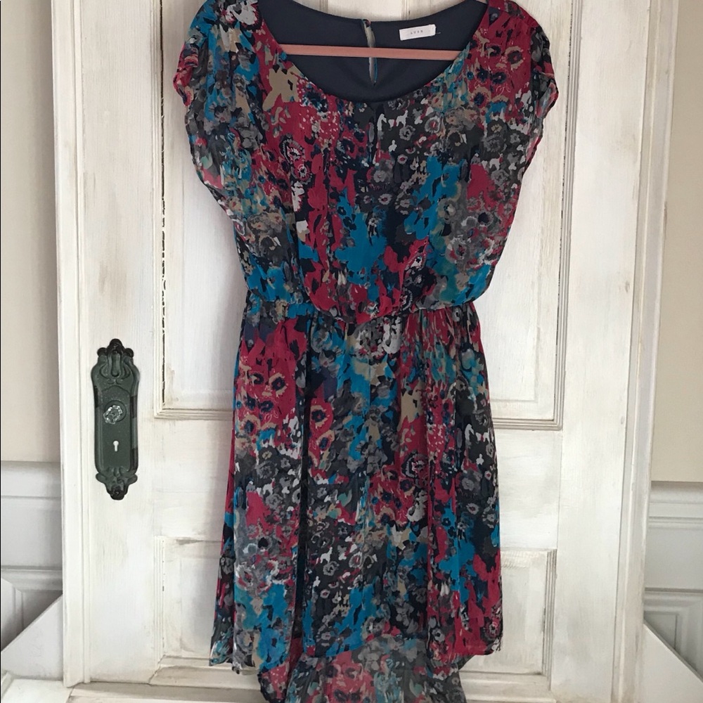 Floral Hi-Low Dress 🌺
